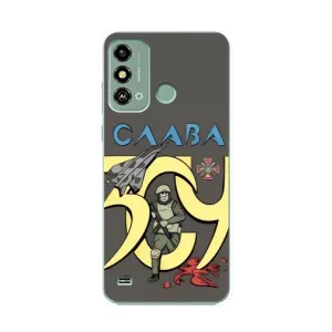 Чехлы с принтом (Воины ЗСУ) для ZTE Blade A53 (Слава ЗСУ)