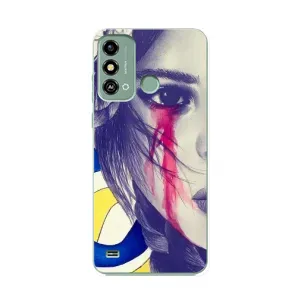 Чохол на ZTE Blade A53 (Український дизайн) (Сльози України)