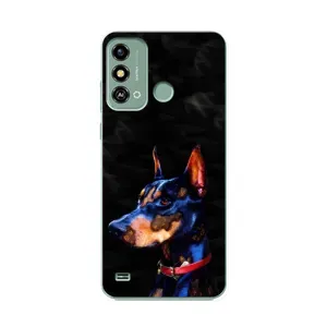 Бампер для ZTE Blade A53 з картинкою "Песики" (Собака Мопсік)