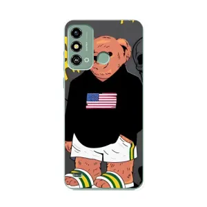 Чехлы Мишка Тедди для ЗТЕ Блейд А53 (Teddy USA)