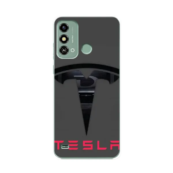 Чехол с рисунком «Logo TESLA» для ZTE Blade A53 Чехол с рисунком «Logo TESLA» для ZTE Blade A53