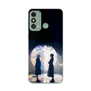 Чохол з картинкою Венсдей на ZTE Blade A53 (Внсдей і Енід)