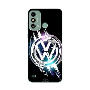 Чехол "Фольксваген" для ZTE Blade A53 (Volkswagen на черном)
