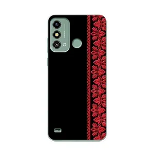 Силиконовый Чехол на ZTE Blade A53 с картинкой Вышиванки