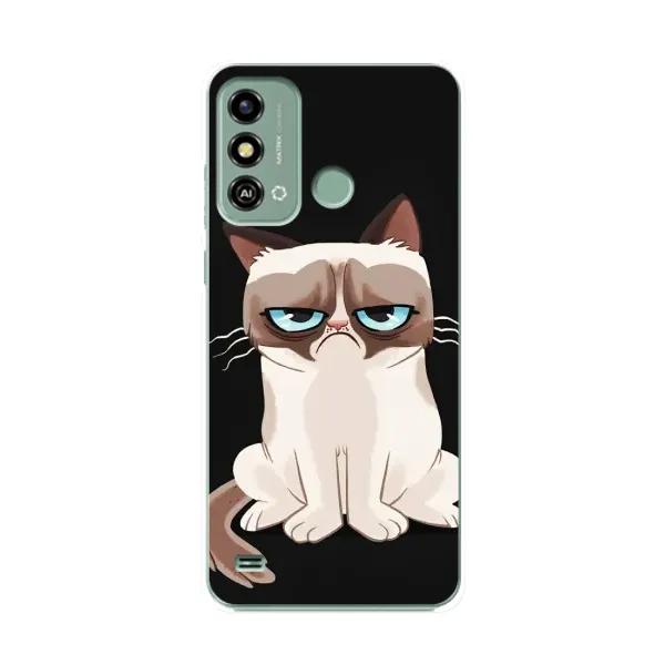 Чехол с рисунком «Взгляд кота» для ZTE Blade A53 Чехол с рисунком «Взгляд кота» для ZTE Blade A53