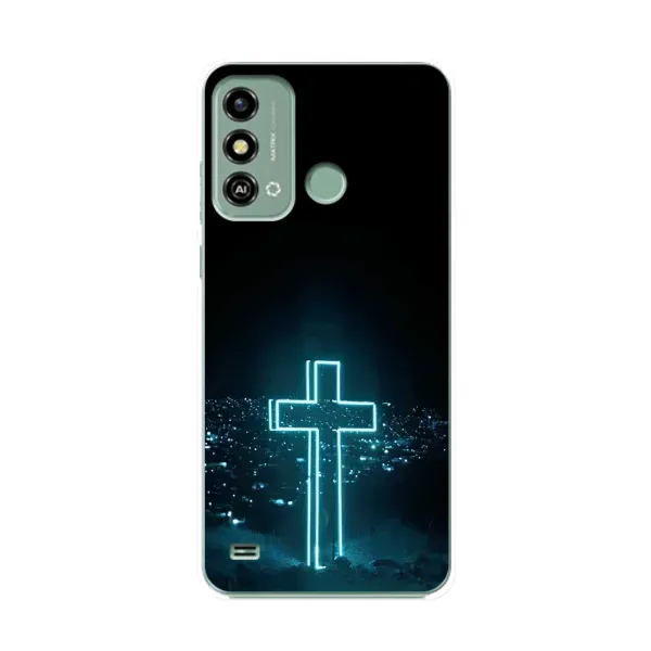 Чехол с рисунком «Яркий Крест» для ZTE Blade A53