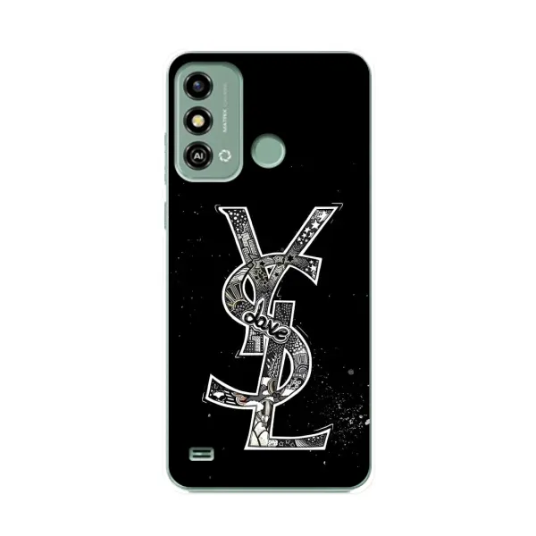 Чехол с рисунком «YSL» для ZTE Blade A53 Чехол с рисунком «YSL» для ZTE Blade A53