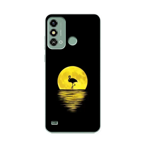 Чехол с рисунком «Желтый Закат» для ZTE Blade A53