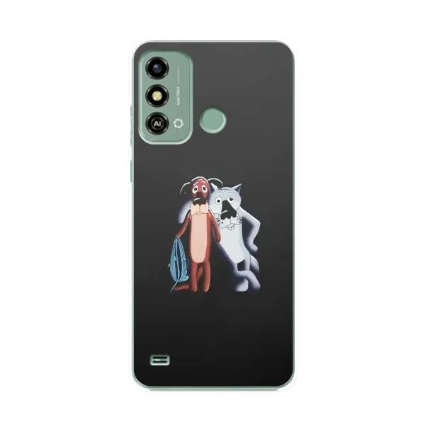 Чехол с рисунком «Шо, опять» для ZTE Blade A53