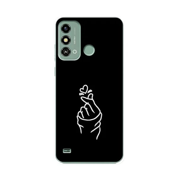 Чехол с рисунком «Знак Сердечка» для ZTE Blade A53