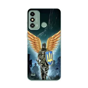 Патриотический Чехол для ZTE Blade A53 (ЗСУ з крильями)