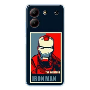 Чехол Супергерой Железный человек на ZTE Blade A54 (Art Iron man)