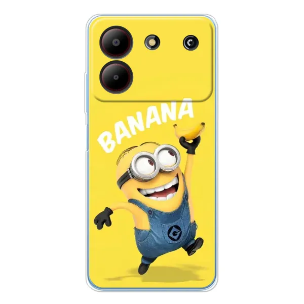 Чехол с рисунком «Banana» для ZTE Blade A54