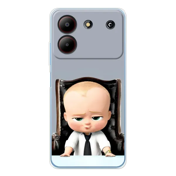 Чехол с рисунком «BOSS» для ZTE Blade A54