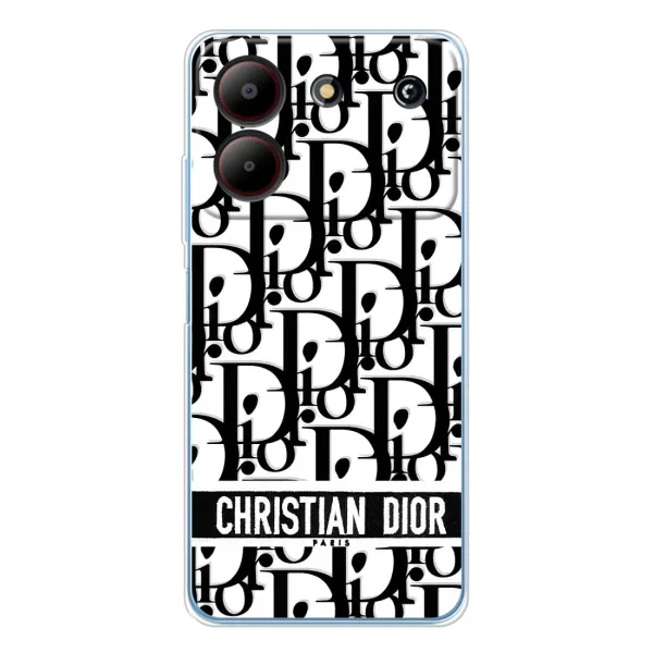 Чехол с рисунком «Christian Dior» для ZTE Blade A54