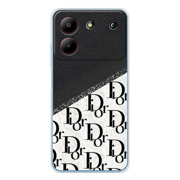 Чехол с рисунком «Диор» для ZTE Blade A54