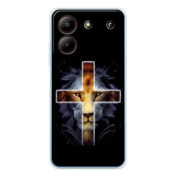 Чехол с рисунком «Иисус Лев» для ZTE Blade A54