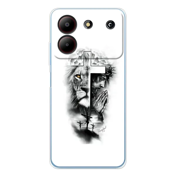 Чехол с рисунком «История Христа» для ZTE Blade A54 Чехол с рисунком «История Христа» для ZTE Blade A54