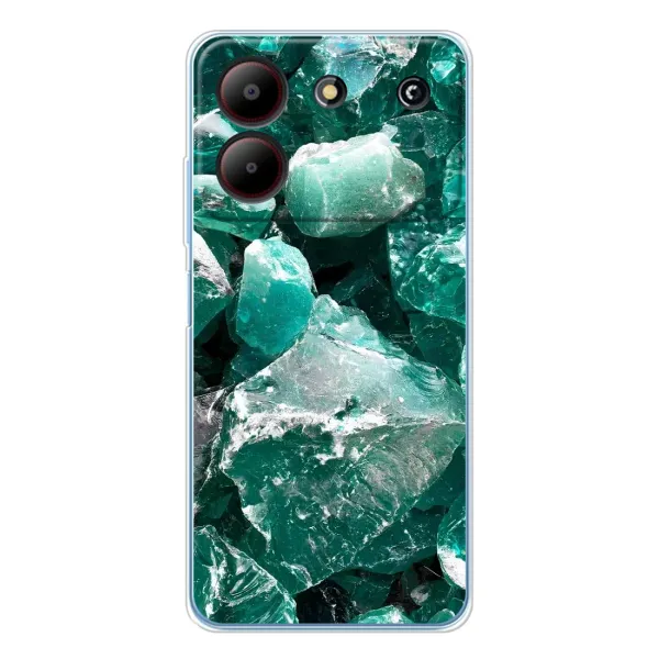 Чехол с рисунком «Изумруд» для ZTE Blade A54 Чехол с рисунком «Изумруд» для ZTE Blade A54