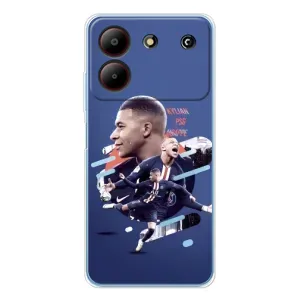 Чехол (TPU) с Футболистом на ZTE Blade A54 (Килиан)