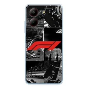 Чехол фильм Формула 1 для ZTE Blade A54 (Коллаж Формула 1)