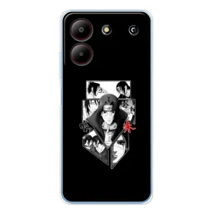 Чохли з принтом Ітачі Учіха на ZTE Blade A54 (Коллаж Ітачі)