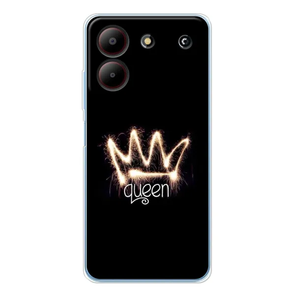 Чехол с рисунком «Корона» для ZTE Blade A54 Чехол с рисунком «Корона» для ZTE Blade A54