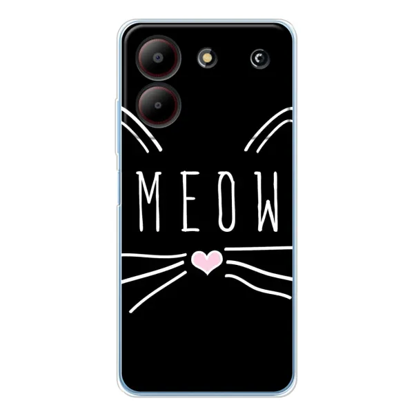 Чехол с рисунком «КОТИК MEOW» для ZTE Blade A54 Чехол с рисунком «КОТИК MEOW» для ZTE Blade A54