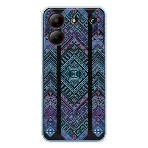 Силиконовый Чехол на ZTE Blade A54 (Крутой орнамент)