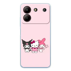Чехол с персонажем Куроми на ZTE Blade A54 (Куроми Мелоди Китти)