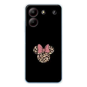 Чохол з леопардовим принтом на ZTE Blade A54 (Леопардова Мінні)
