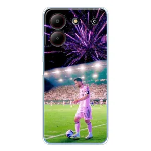 Чехлы Лео Месси в Майами на ZTE Blade A54 (Месси в Майами)