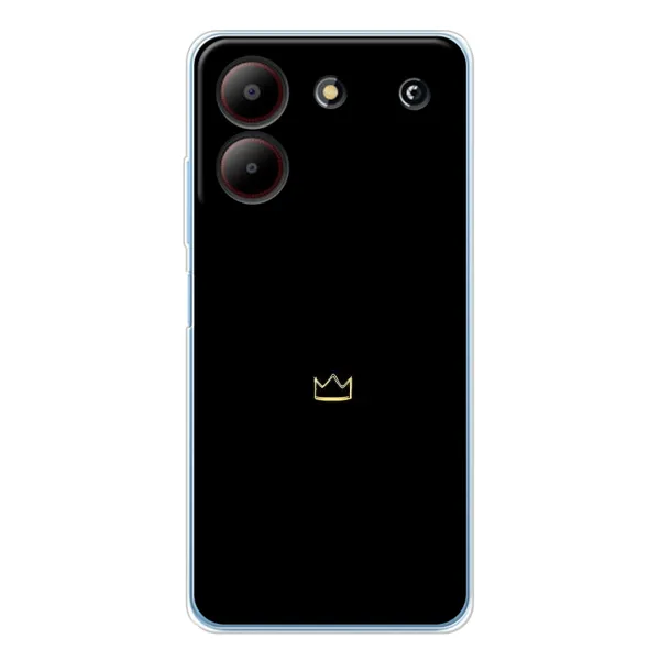 Чехол с рисунком «Мини корона» для ZTE Blade A54 Чехол с рисунком «Мини корона» для ZTE Blade A54