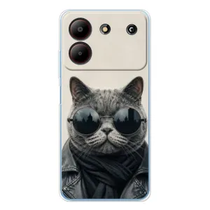 Чохол на тематику: Коти для ZTE Blade A54 (Модний кіт)
