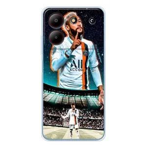 Силиконовый Чехол ZTE Blade A54 (Неймар ПСЖ)