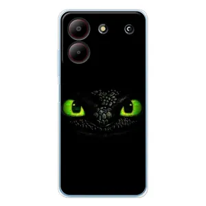 Чехол дракон Беззубик для ZTE Blade A54 (Глаза Беззубика)