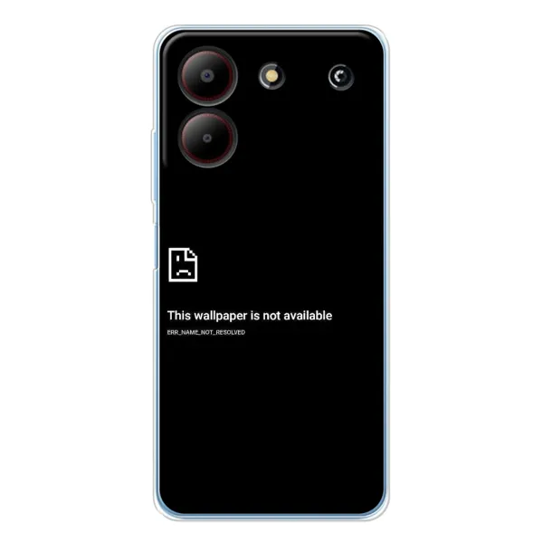 Чехол с рисунком «Ошибка» для ZTE Blade A54 Чехол с рисунком «Ошибка» для ZTE Blade A54