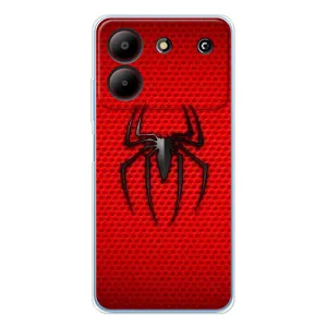 Чехол Супергерой Человека Паука на ZTE Blade A54 (Паук марвел)