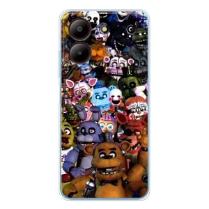 Чехлы Пять ночей с Фредди для ЗТЕ Блэйд А54 (Персонажи Фредди)