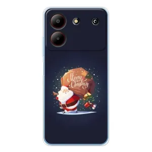 Чохол Санта Клаус для ZTE Blade A54 (Подарунки від Санти)