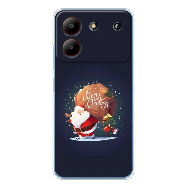 Чехол с рисунком «Подарки от Санты» для ZTE Blade A54 Чехол с рисунком «Подарки от Санты» для ZTE Blade A54