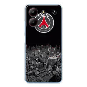 Силиконовые Чехлы принт Футбол на ZTE Blade A54 (PSG)