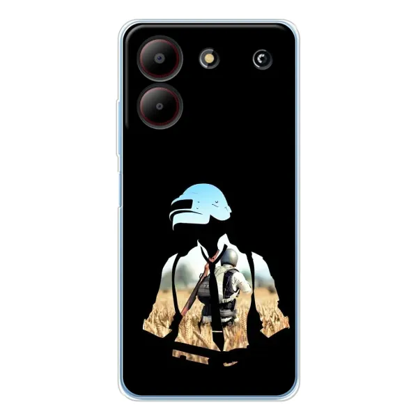 Чехол с рисунком «Пубг мен» для ZTE Blade A54