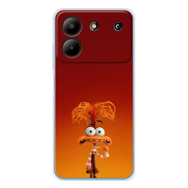 Чехол с рисунком «Тревожность» для ZTE Blade A54 Чехол с рисунком «Тревожность» для ZTE Blade A54