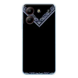 Силиконовый Чехол на ZTE Blade A54 (Воротник вышиванки)