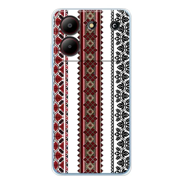 Чехол с рисунком «Вышиваночки» для ZTE Blade A54 Чехол с рисунком «Вышиваночки» для ZTE Blade A54