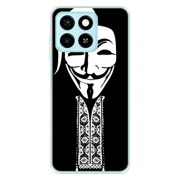 Чехол с рисунком «Анонимус» для ZTE Blade A55 Чехол с рисунком «Анонимус» для ZTE Blade A55