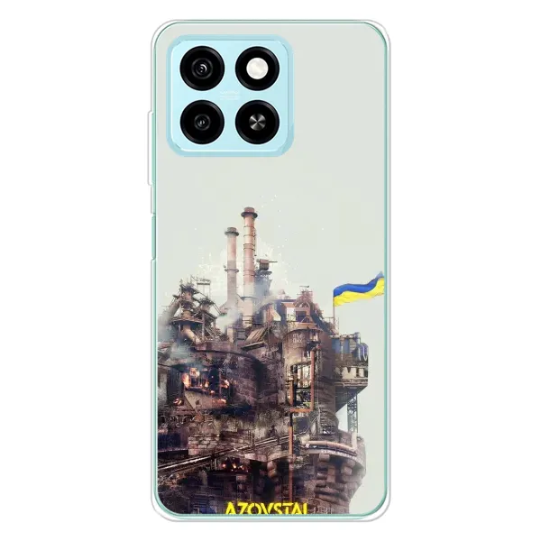 Чехол с рисунком «Азовсталь» для ZTE Blade A55 Чехол с рисунком «Азовсталь» для ZTE Blade A55