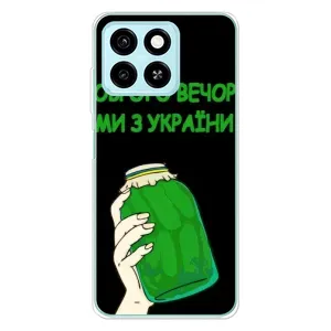 Чохол на ZTE Blade A55 (Український дизайн) (Банка, Доброго вечора)