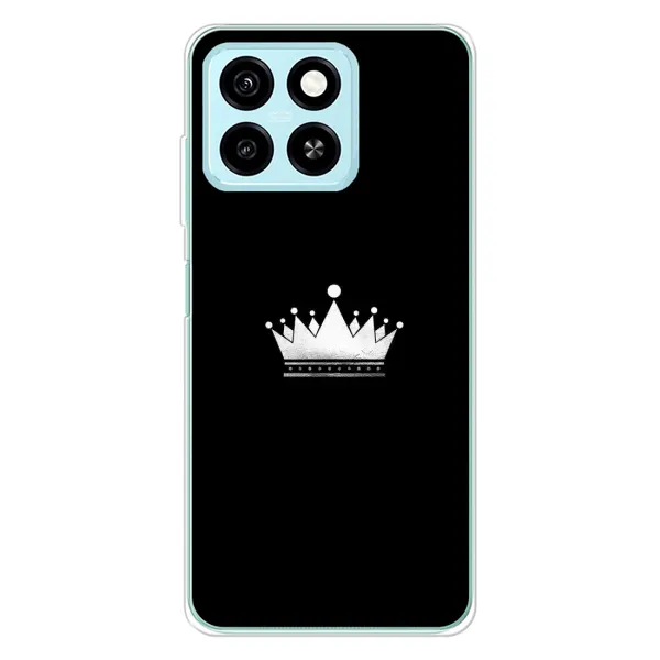Чехол с рисунком «Белая корона» для ZTE Blade A55 Чехол с рисунком «Белая корона» для ZTE Blade A55